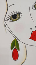 Carica l'immagine nel visualizzatore di Gallery, "Amurusa con fiore rosso"