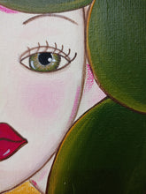 Carica l'immagine nel visualizzatore di Gallery, Signora S I K E L I A // dipinto a mano