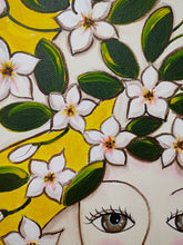 Carica l'immagine nel visualizzatore di Gallery, S I K E L I A in giallo //dipinto a mano